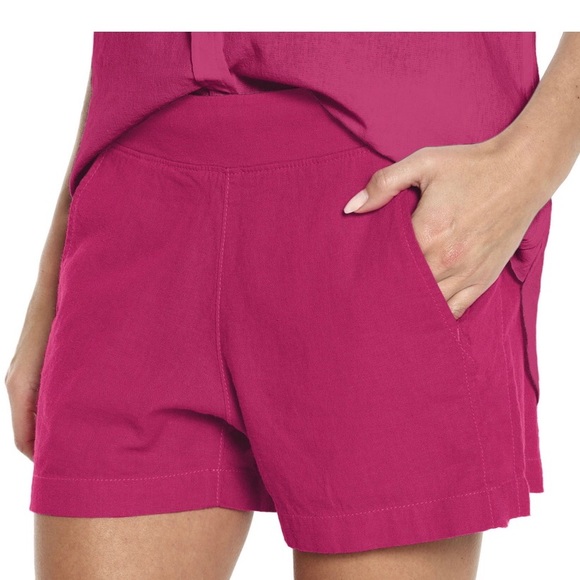 GAP Ladies Linen Shorts - Berry - Size XL - NWT - Picture 5 of 10